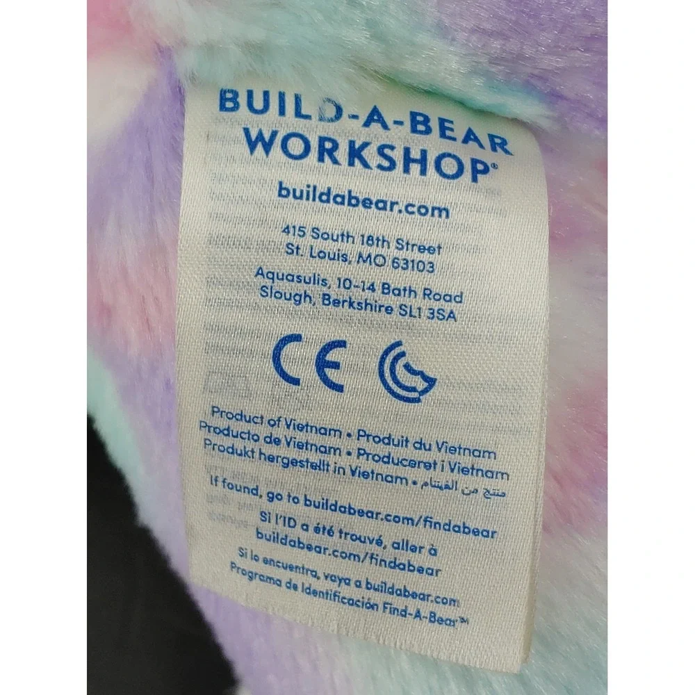 Build A Bear Workshop Pastel Swirl Kitty 14